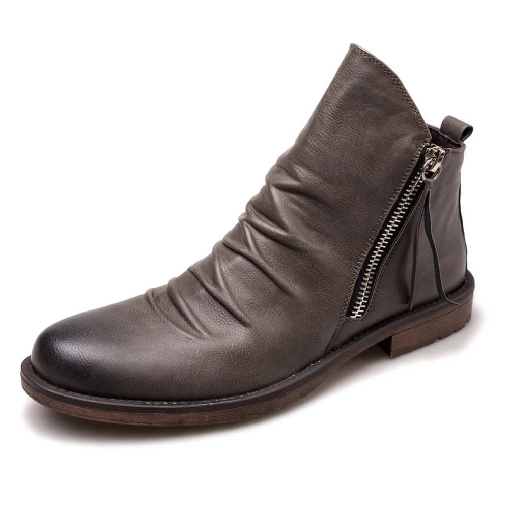Roch™ | Stylowe botki skórzane