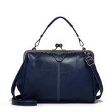 Mila | Vintage torba ponadczasowa z eleganckim zapięciem na klapkę