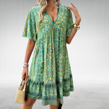 Quinley - Sukienka Swing Boho
