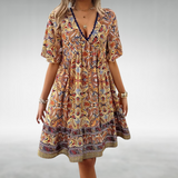 Quinley - Sukienka Swing Boho