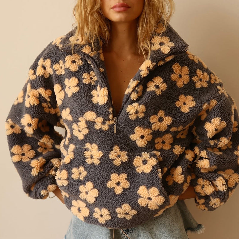 Emma™ | Sweter polarowy Bloom