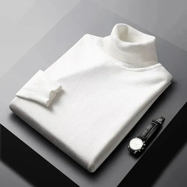 Monte™ | Sweter z golfem z kaszmiru