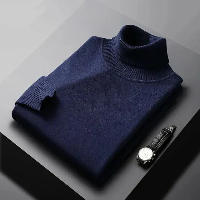 Monte™ | Sweter z golfem z kaszmiru