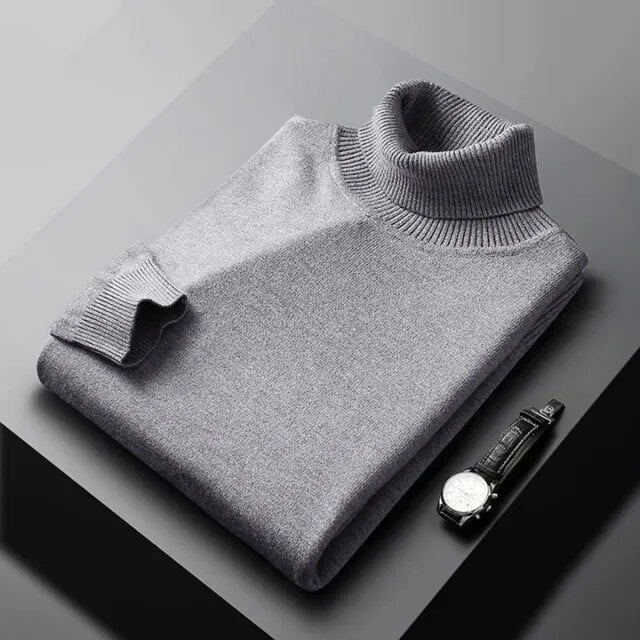 Monte™ | Sweter z golfem z kaszmiru