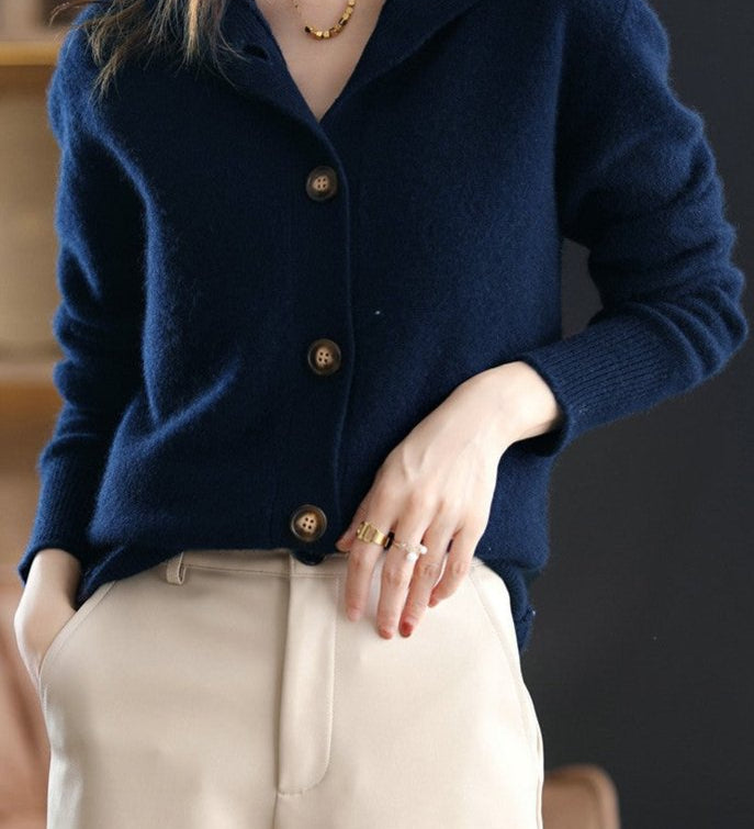 Margaux™ | Klasyczny Kardigan z Guzikami