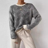 Léa™ | Komfortowy Sweter w Paski