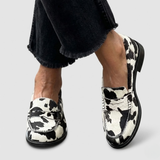 Veerle™ | Mokasyny w Zebra