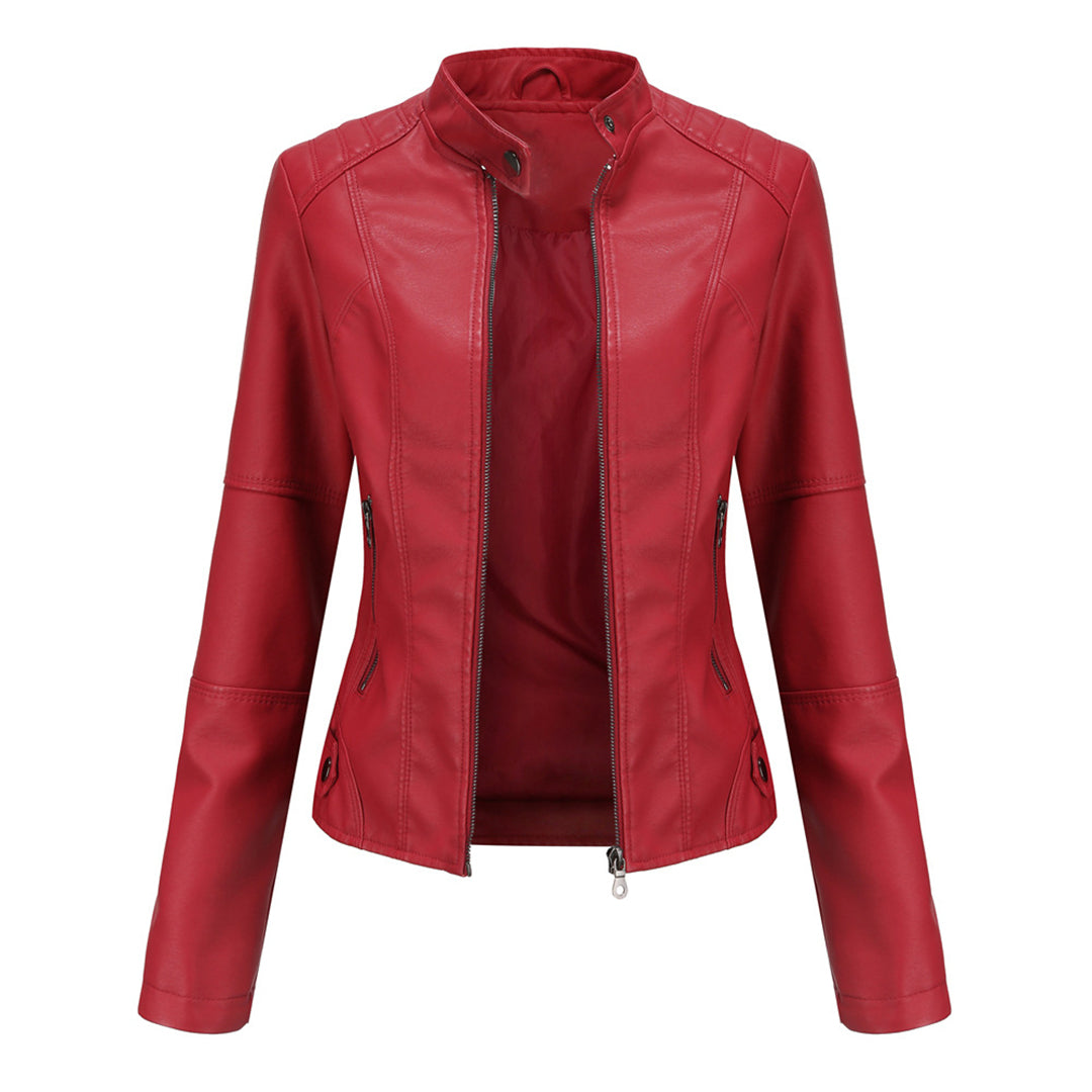 Milena™ | Elegancka Kurtka Skórzana