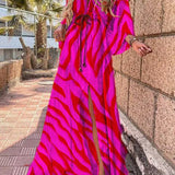 Daria - Sukienka Kaftan na Wakacje