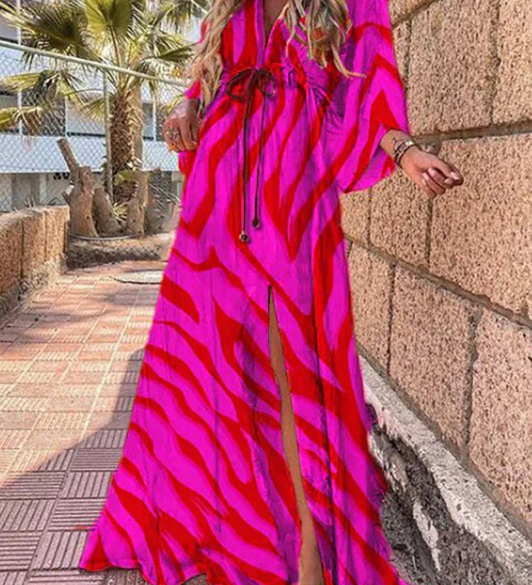 Daria - Sukienka Kaftan na Wakacje