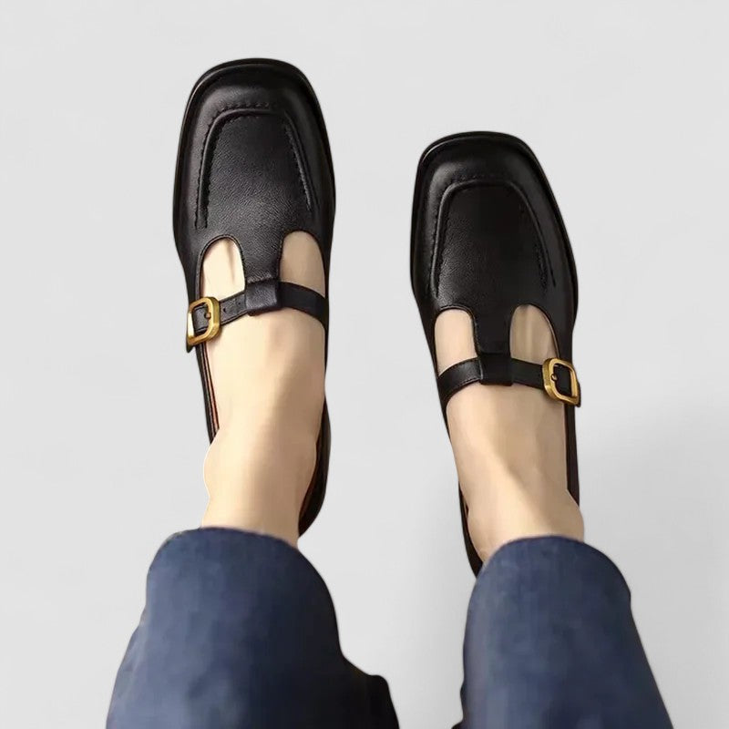 Kyrahnae | Buty Mary Jane z ortopedycznym paskiem T