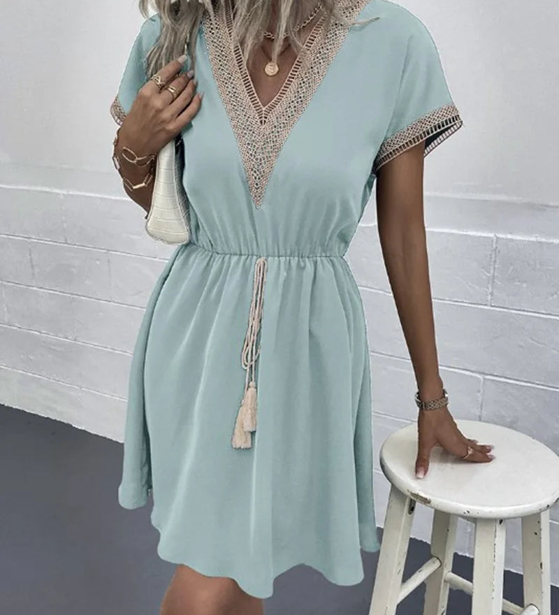Sabrina - Elegancka Sukienka Boho