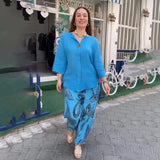 Flavia - Elegancki Zestaw Boho