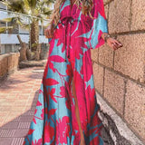 Daria - Sukienka Kaftan na Wakacje