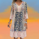 NAYA | MIDI BOHO LUXE DRESS