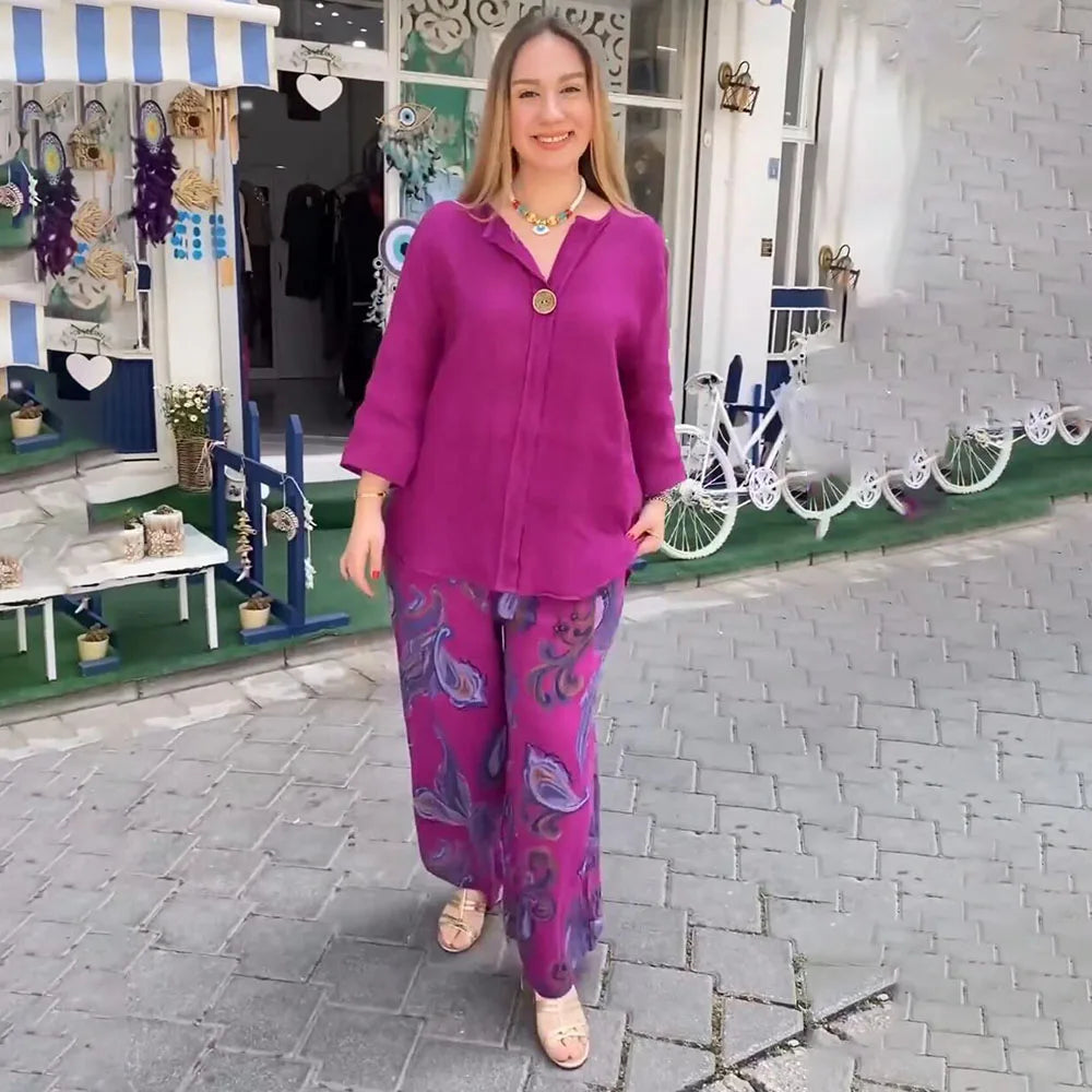 Flavia - Elegancki Zestaw Boho