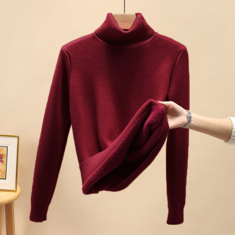 Delphine™ | Sweter Luxe z Fleece z Golfem