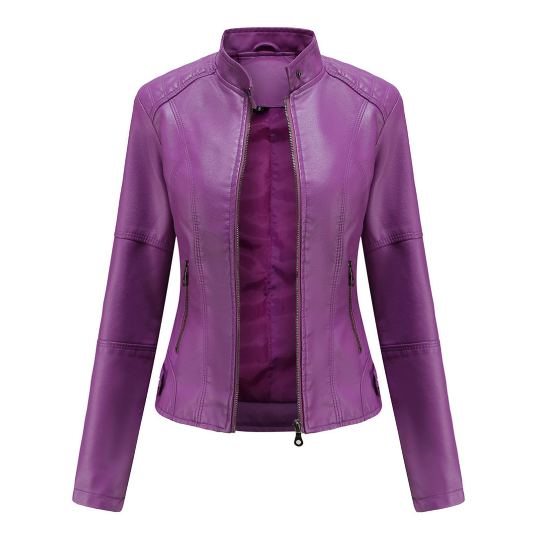 Milena™ | Elegancka Kurtka Skórzana