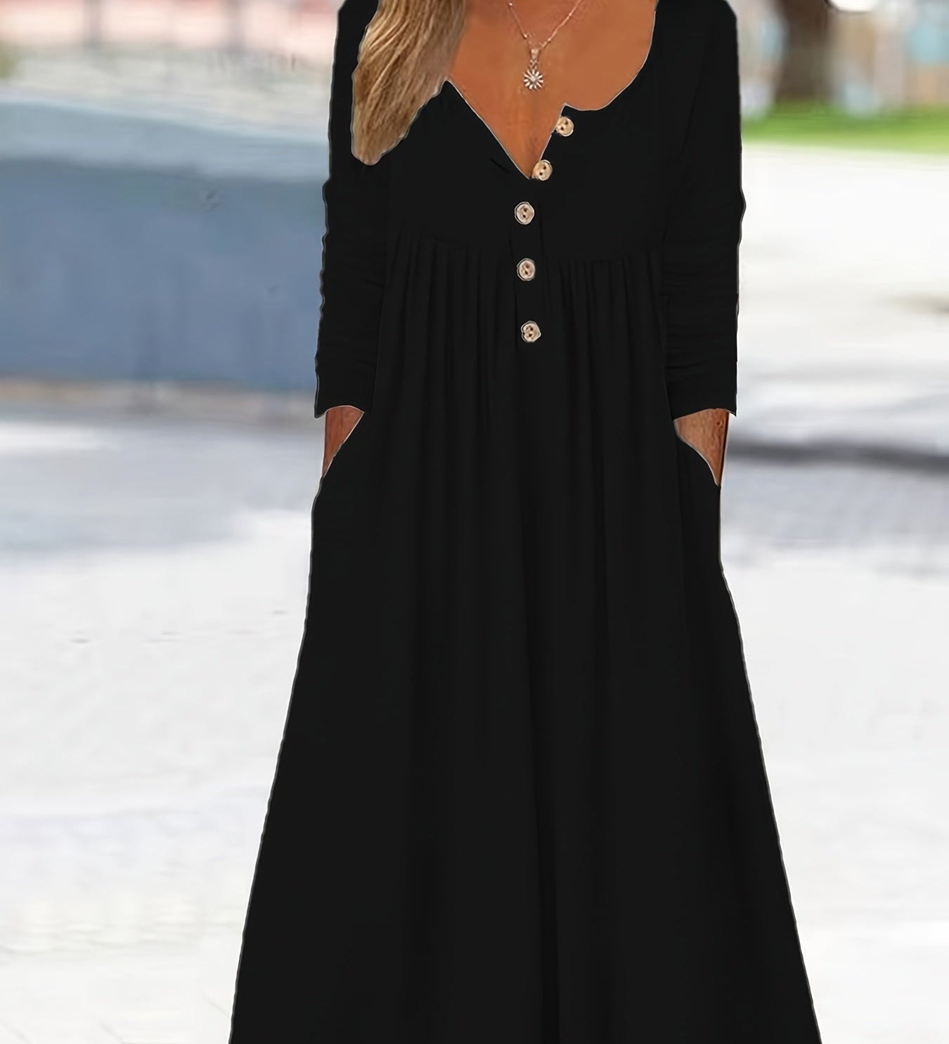ZARA | MIDI SUKIENKA Z GUZIKAMI Z PRZODU