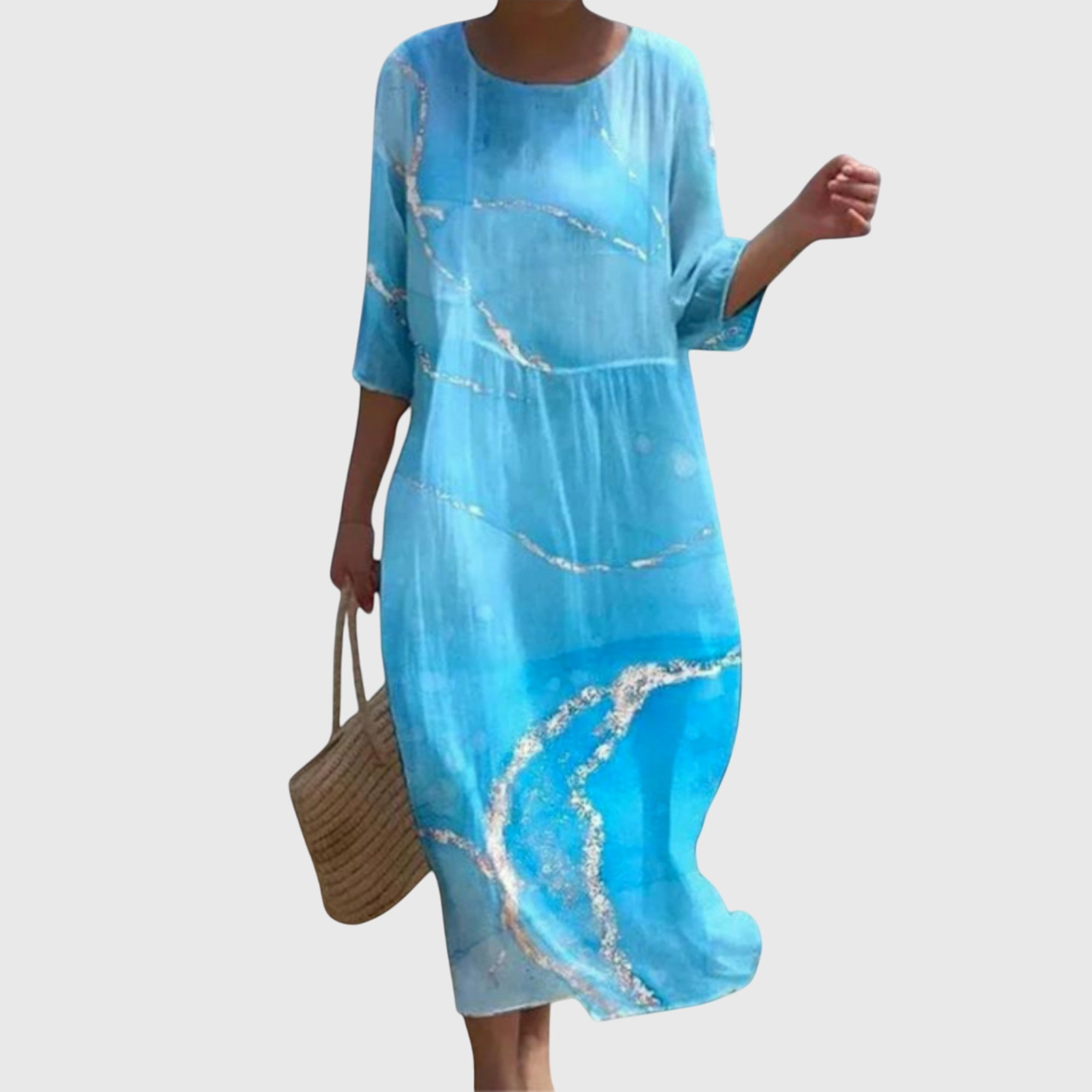 Hayley™ | Elegancka Sukienka Maxi w Kwiaty