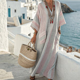 Sukienka Kaftan "Béatrice" – Świt Santorini