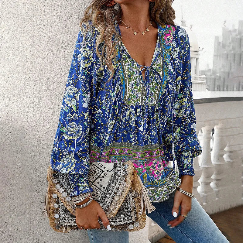 Brigitte™ | Lekka i zwiewna bluzka boho
