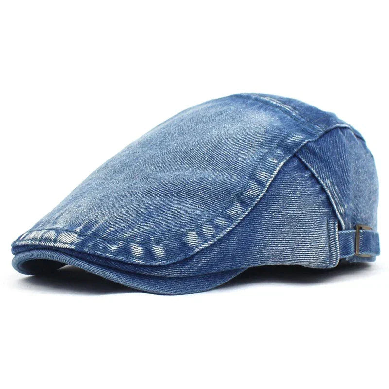 Paulo™ | Męski Beret Denim Chic