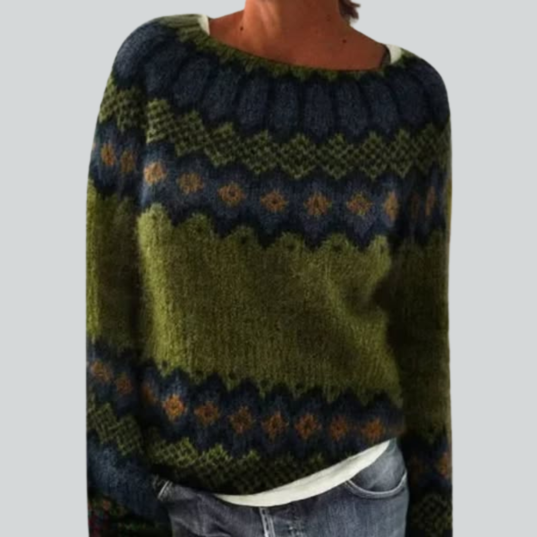 Retro™ | Kolorowy sweter