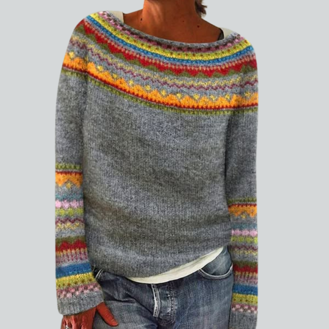 Retro™ | Kolorowy sweter