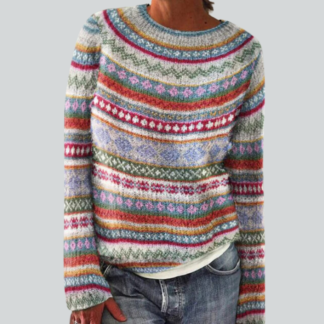 Retro™ | Kolorowy sweter
