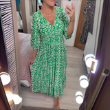 Lillia - Sukienka Boho w Printy