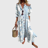 Zariah | Elegancka Sukienka Maxi w Stylu Boho