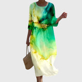 Hayley™ | Elegancka Sukienka Maxi w Kwiaty
