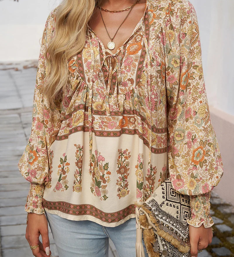 Brigitte™ | Lekka i zwiewna bluzka boho