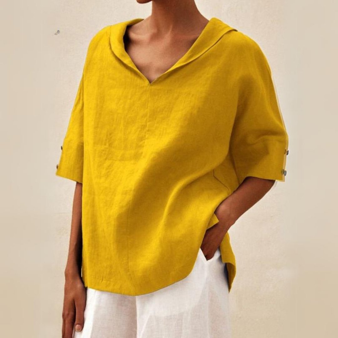 Florentine – Elegancka lniana koszula na lato
