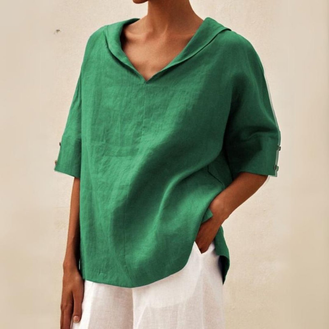 Florentine – Elegancka lniana koszula na lato