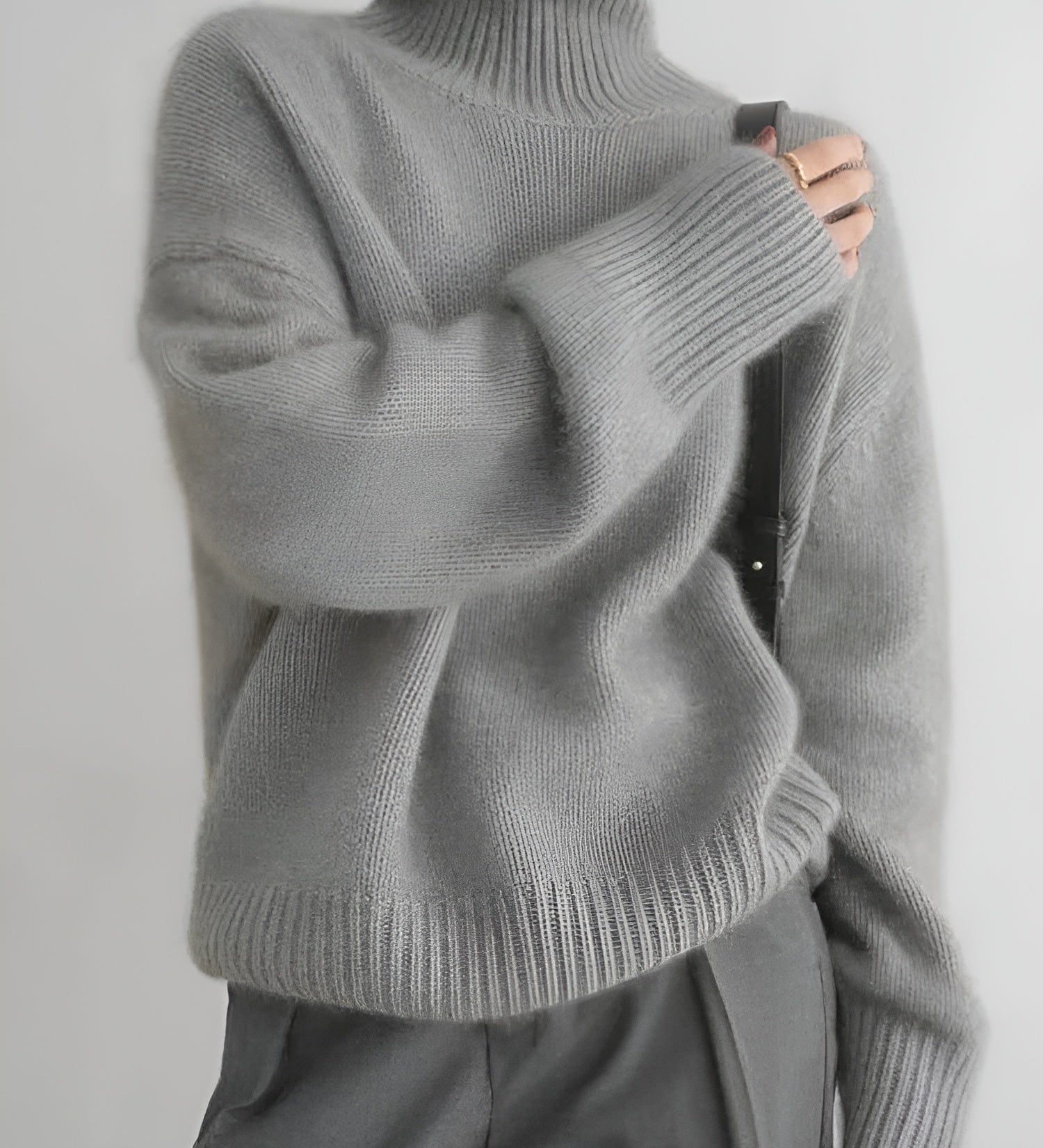Emma™ | Miękki Sweter z Golfem