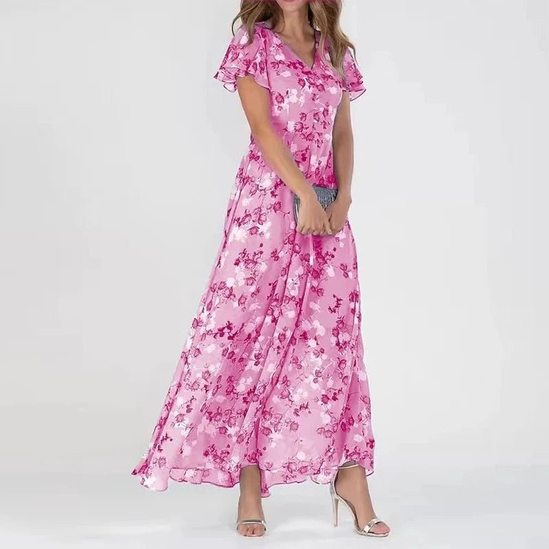 ZURI | ELEGANCKA I PŁYNNA SUKIENKA Z EFEKTEM WYSZCZUPLAJĄCYM