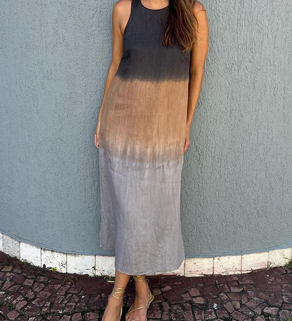 Heather - Casual Sukienka Gradientowa