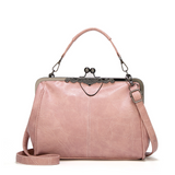 Mila | Vintage torba ponadczasowa z eleganckim zapięciem na klapkę