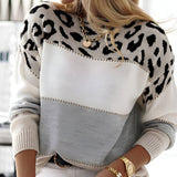 Clara™ | Sweter w Wzór Zwierzęcy
