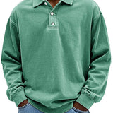Théo™ | Polo Casual z Długim Rękawem