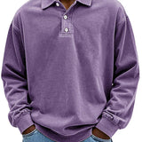 Théo™ | Polo Casual z Długim Rękawem