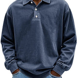 Théo™ | Polo Casual z Długim Rękawem