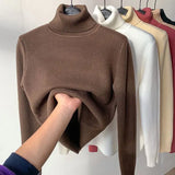 Delphine™ | Sweter Luxe z Fleece z Golfem