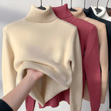 Delphine™ | Sweter Luxe z Fleece z Golfem