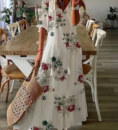 LUNA | MIDI SUKIENKA W STYLU BOHO BEZ WYSILKU