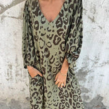 Jessa - Sukienka Maxi w Lwy