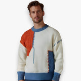 Luke™ | Sweter w stylu patchwork