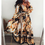 Faye - Sukienka Boho w Wzory